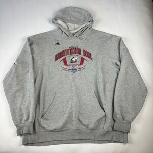 Adidas Size XL Mens Humanitarian Bowl 2010 Northern Illinois Huskies‎ Hoodie